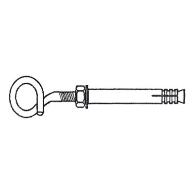 Universal sleeve anchor, swing-hook (HH)